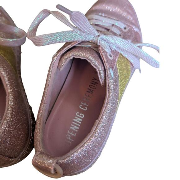 Opening Ceremony Pink Glitter Sneakers La Cienega As Seen on Taylor Swift 6.5 - Picture 10 of 12